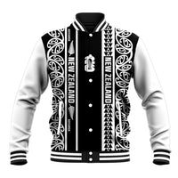 Custom New Zealand Football White Fern Supporter Baseball Jacket
