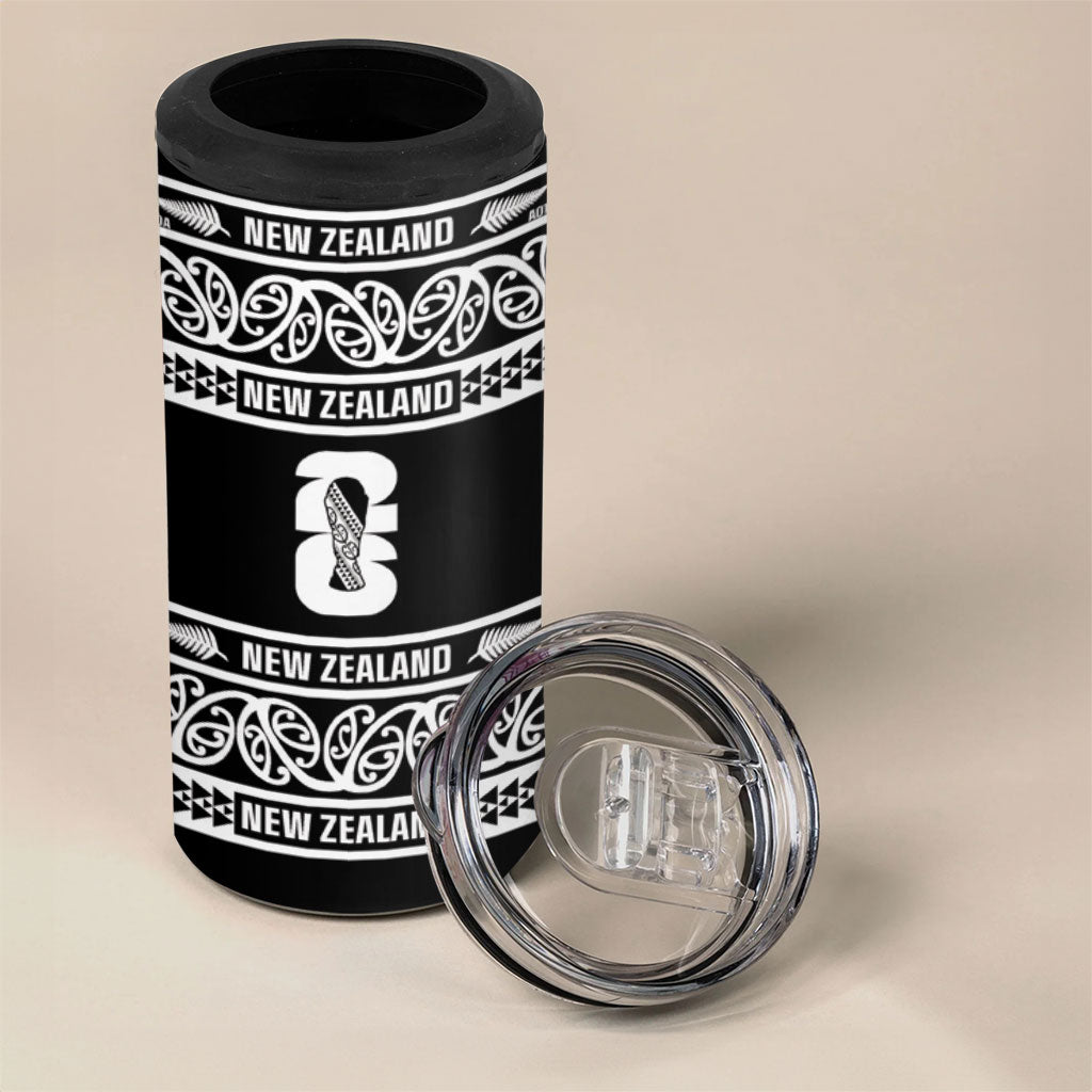 New Zealand Football White Fern Supporter 4 in 1 Can Cooler Tumbler