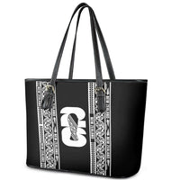 New Zealand Football White Fern Supporter Leather Tote Bag