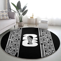 New Zealand Football White Fern Supporter Round Carpet