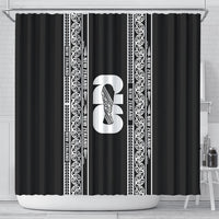 New Zealand Football White Fern Supporter Shower Curtain