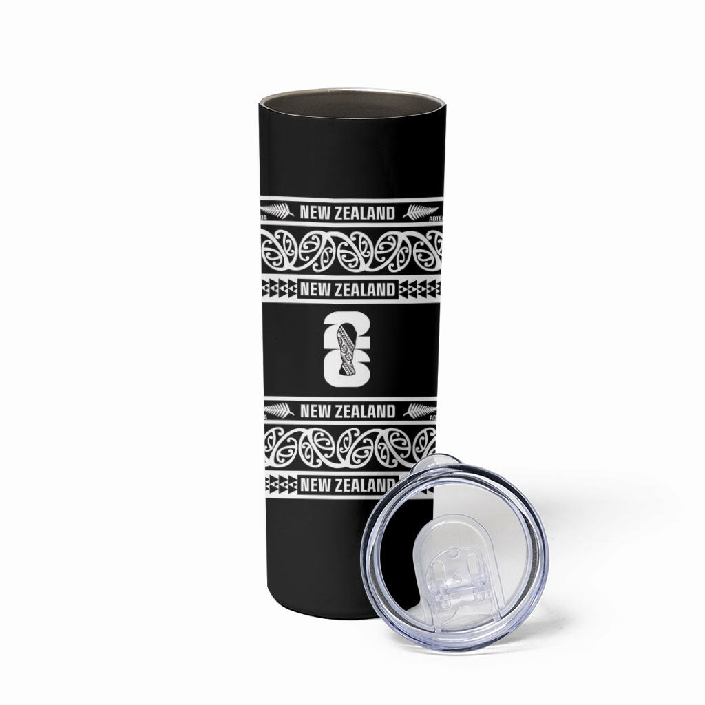 New Zealand Football White Fern Supporter Skinny Tumbler