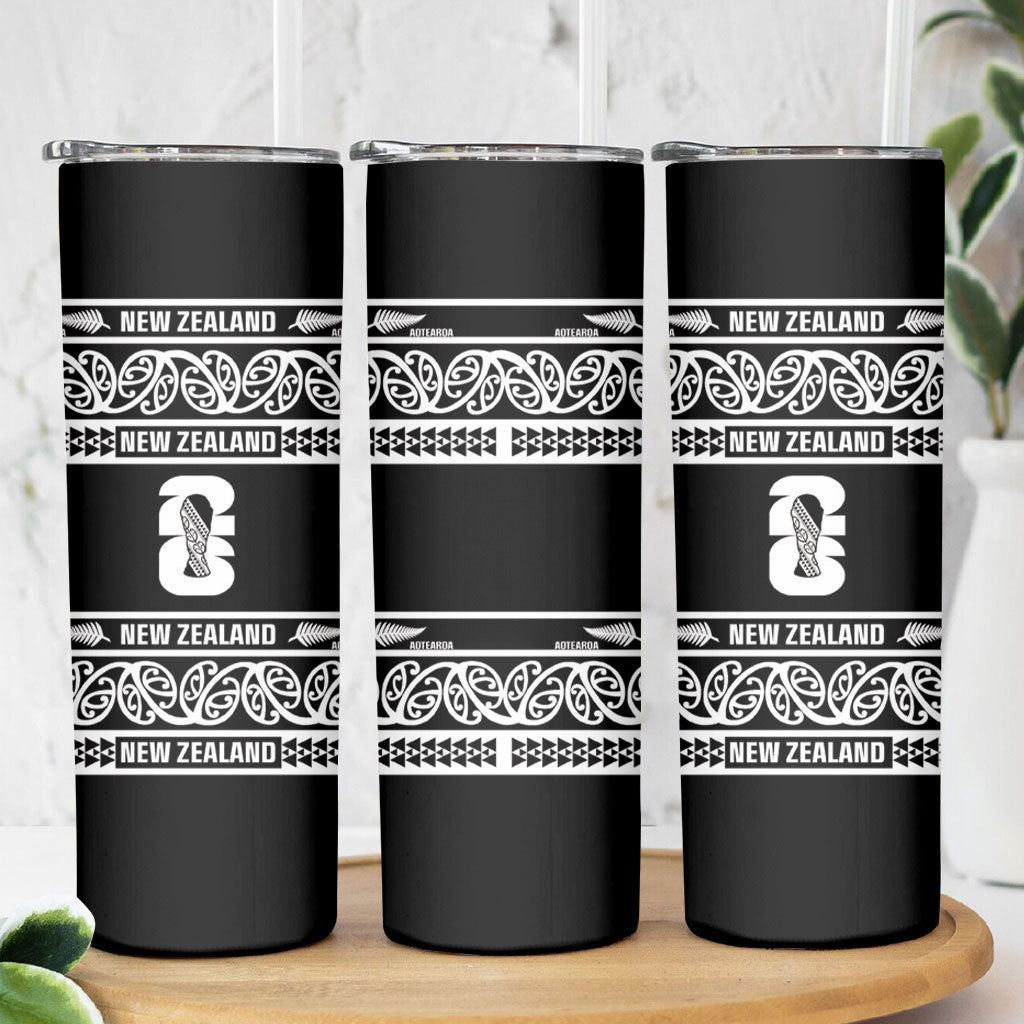 New Zealand Football White Fern Supporter Skinny Tumbler
