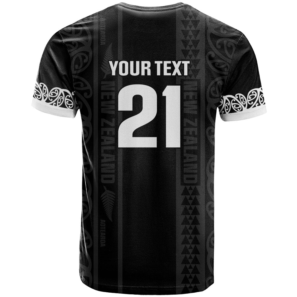 Custom New Zealand Football White Fern Supporter T Shirt