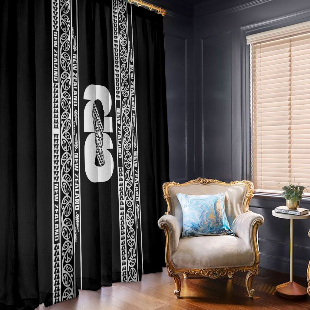New Zealand Football White Fern Supporter Window Curtain