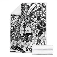 Guam Hafa Adai Guasali Flowers Blanket