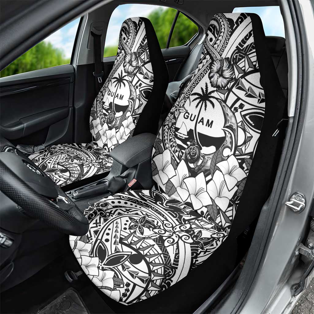 Guam Hafa Adai Guasali Flowers Car Seat Cover