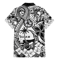 Guam Hafa Adai Guasali Flowers Family Matching Mermaid Dress and Hawaiian Shirt