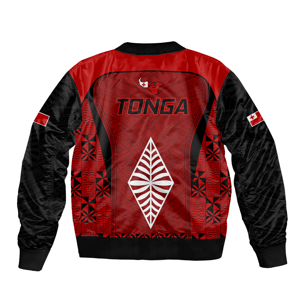Tonga Rugby Bomber Jacket Go Champions World Cup 2023 Ngatu Unique LT9 - Polynesian Pride