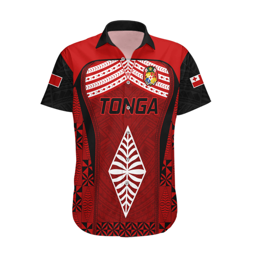 Tonga Rugby Hawaiian Shirt Go Champions World Cup 2023 Ngatu Unique LT9 Red - Polynesian Pride