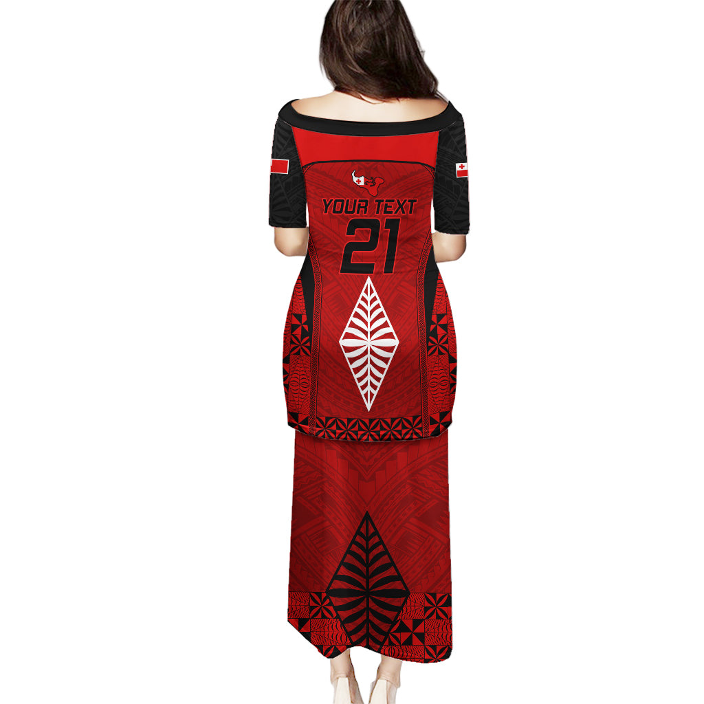 Custom Tonga Rugby Puletasi Go Champions World Cup 2023 Ngatu Unique LT9 - Polynesian Pride