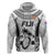 Fiji Rugby Hoodie Go Champions World Cup 2023 Tapa Unique White Vibe LT9 Pullover Hoodie White - Polynesian Pride