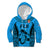 Custom Fiji Rugby Kid Hoodie Go Champions World Cup 2023 Tapa Unique Blue Vibe LT9 Blue - Polynesian Pride