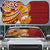 Couple Dolphins Maori Motif Auto Sun Shade - Polynesian Pride