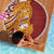 Couple Dolphins Maori Motif Beach Blanket - Polynesian Pride