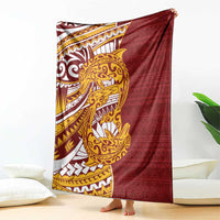 Couple Dolphins Maori Motif Blanket - Polynesian Pride