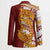Couple Dolphins Maori Motif Blazer - Polynesian Pride