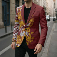 Couple Dolphins Maori Motif Blazer - Polynesian Pride