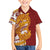 Couple Dolphins Maori Motif Family Matching Off The Shoulder Long Sleeve Dress and Hawaiian Shirt - Polynesian Pride