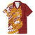 Couple Dolphins Maori Motif Family Matching Off Shoulder Maxi Dress and Hawaiian Shirt - Polynesian Pride