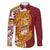 Couple Dolphins Maori Motif Family Matching Summer Maxi Dress and Hawaiian Shirt - Polynesian Pride