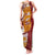 Couple Dolphins Maori Motif Family Matching Tank Maxi Dress and Hawaiian Shirt - Polynesian Pride