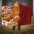 Couple Dolphins Maori Motif Hooded Blanket - Polynesian Pride