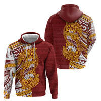Couple Dolphins Maori Motif Hoodie LT9 - Polynesian Pride