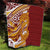 Couple Dolphins Maori Motif Quilt - Polynesian Pride