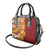 Couple Dolphins Maori Motif Shoulder Handbag - Polynesian Pride