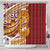 Couple Dolphins Maori Motif Shower Curtain - Polynesian Pride