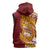 Couple Dolphins Maori Motif Sleeveless Zip Hoodie - Polynesian Pride