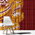 Couple Dolphins Maori Motif Window Curtain - Polynesian Pride
