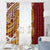 Couple Dolphins Maori Motif Window Curtain - Polynesian Pride