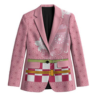 Japanese Asanoha Pattern Blazer Charm Against Evil Spirits - Polynesian Pride