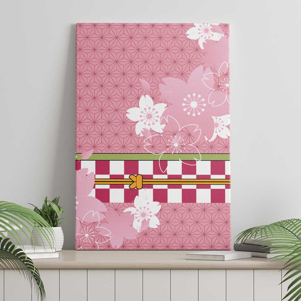 Japanese Asanoha Pattern Canvas Wall Art Charm Against Evil Spirits - Polynesian Pride