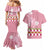 Japanese Asanoha Pattern Couples Matching Mermaid Dress and Hawaiian Shirt Charm Against Evil Spirits - Polynesian Pride