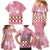 Japanese Asanoha Pattern Family Matching Mermaid Dress and Hawaiian Shirt Charm Against Evil Spirits - Polynesian Pride