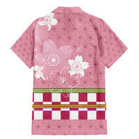 Japanese Asanoha Pattern Family Matching Mermaid Dress and Hawaiian Shirt Charm Against Evil Spirits - Polynesian Pride