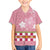 Japanese Asanoha Pattern Family Matching Off The Shoulder Long Sleeve Dress and Hawaiian Shirt Charm Against Evil Spirits - Polynesian Pride