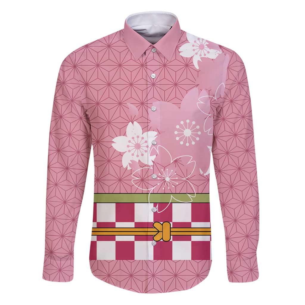 Japanese Asanoha Pattern Family Matching Puletasi and Hawaiian Shirt Charm Against Evil Spirits - Polynesian Pride