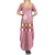 Japanese Asanoha Pattern Family Matching Summer Maxi Dress and Hawaiian Shirt Charm Against Evil Spirits - Polynesian Pride