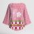 Japanese Asanoha Pattern Kimono Sleeve Blouse Charm Against Evil Spirits - Polynesian Pride