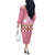 Japanese Asanoha Pattern Off The Shoulder Long Sleeve Dress Charm Against Evil Spirits - Polynesian Pride