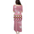 Japanese Asanoha Pattern Puletasi Charm Against Evil Spirits - Polynesian Pride
