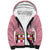 Japanese Asanoha Pattern Sherpa Hoodie Charm Against Evil Spirits - Polynesian Pride