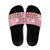 Japanese Asanoha Pattern Slide Sandals Charm Against Evil Spirits - Polynesian Pride