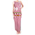 Japanese Asanoha Pattern Tank Maxi Dress Charm Against Evil Spirits - Polynesian Pride