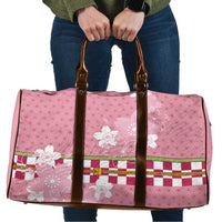 Japanese Asanoha Pattern Travel Bag Charm Against Evil Spirits LT9 Pink - Polynesian Pride