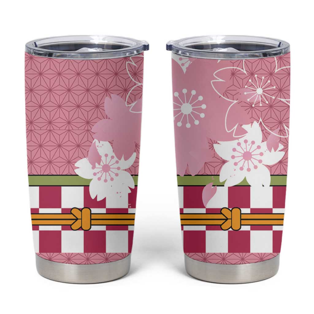 Japanese Asanoha Pattern Tumbler Cup Charm Against Evil Spirits - Polynesian Pride
